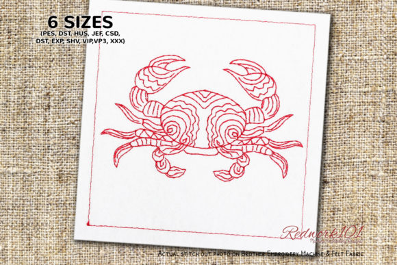 Abstract Cancer Crab Lineart Design Review