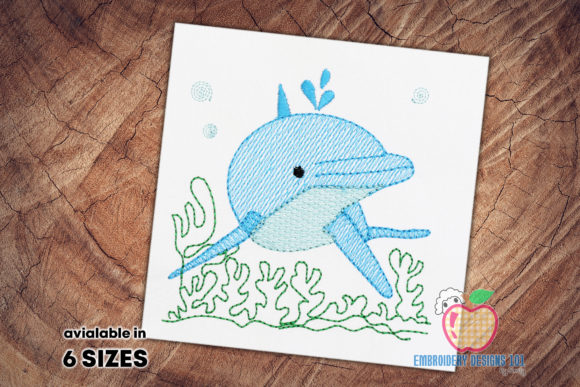 Beluga Whale in the Water Embroidery Review