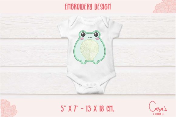 Cara's Embor Frog Applique Review