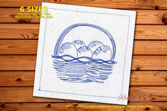 Easter Basket with Eggs Lineart Design Review