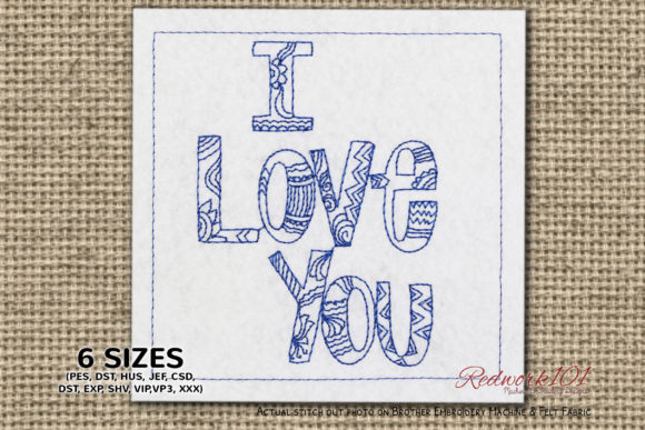 I Love You Bluework: A Designer's Review for Craft Fairs
