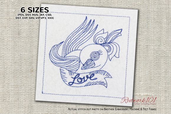 Love Bird Design Redwork Review