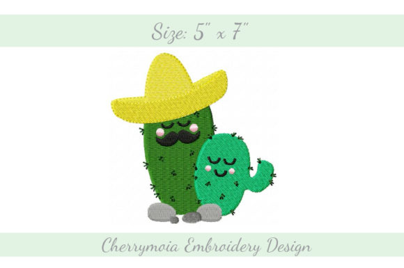 Sombrero Cactuses Embroidery Review