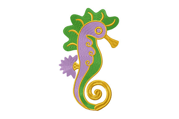 Stylized Cute Seahorse Review
