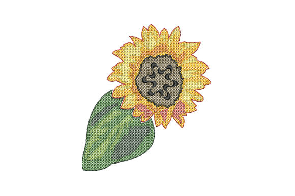 Sunflower with Large Leaf: A Designer's Review for Boutique Apparel